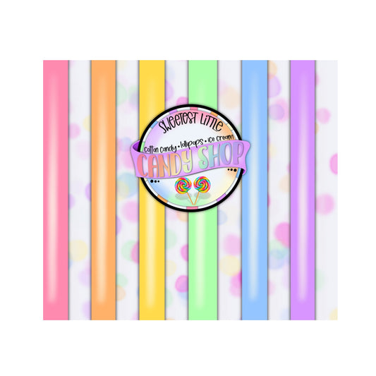 Striped candy shop 20oz vinyl tumbler wrap