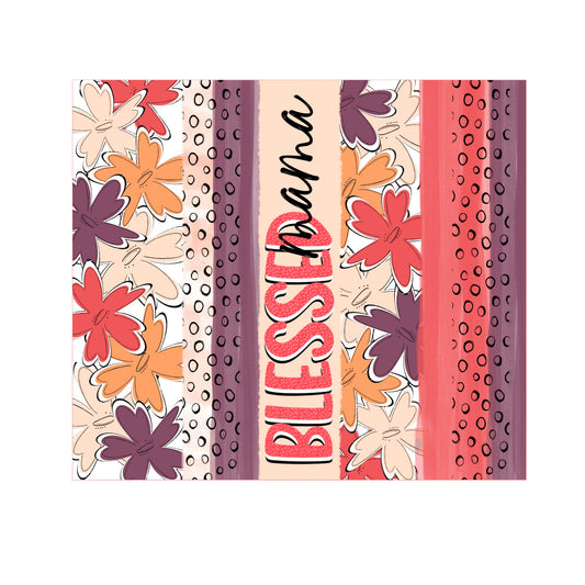 Blessed mama 20oz vinyl 20oz tumbler wrap