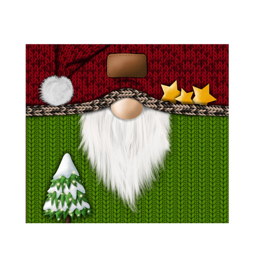 Gnome Christmas 200z Skinny tumbler wrap