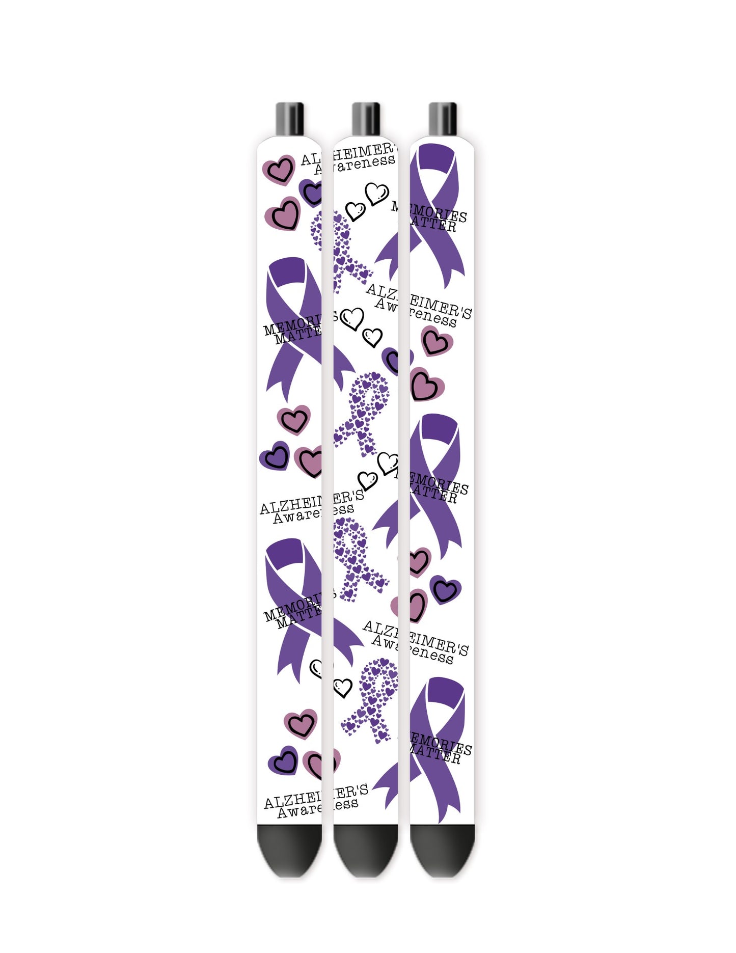 Alzheimer's awareness pen wrap