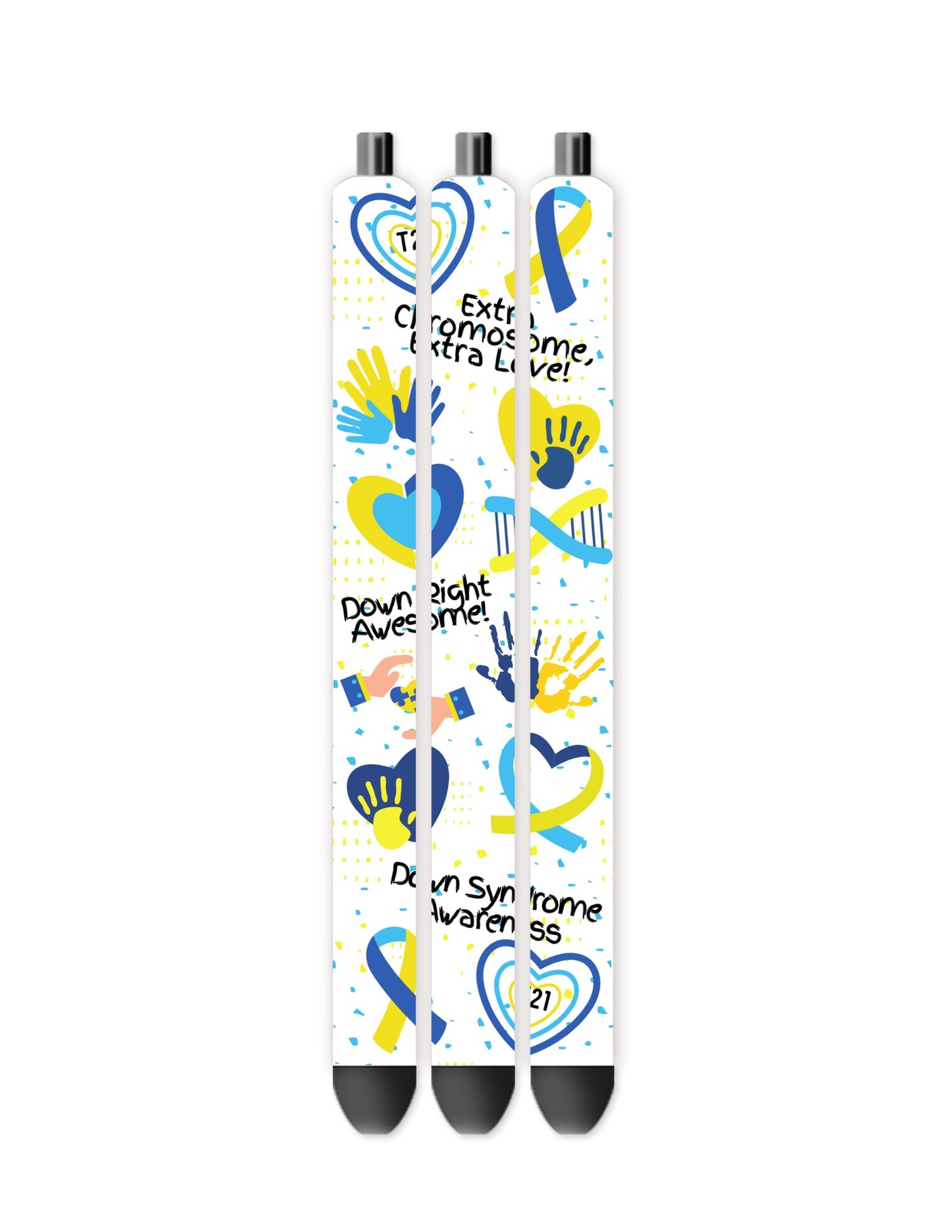 Down Syndrome awareness pen wrap