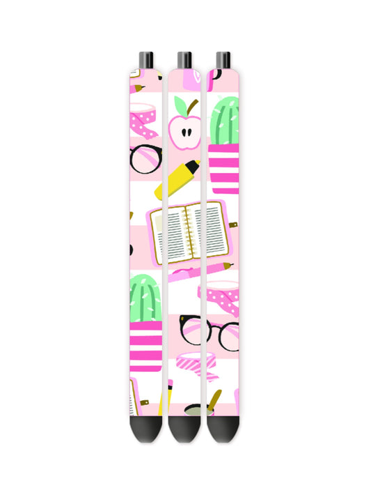 Teacher design pen wrap