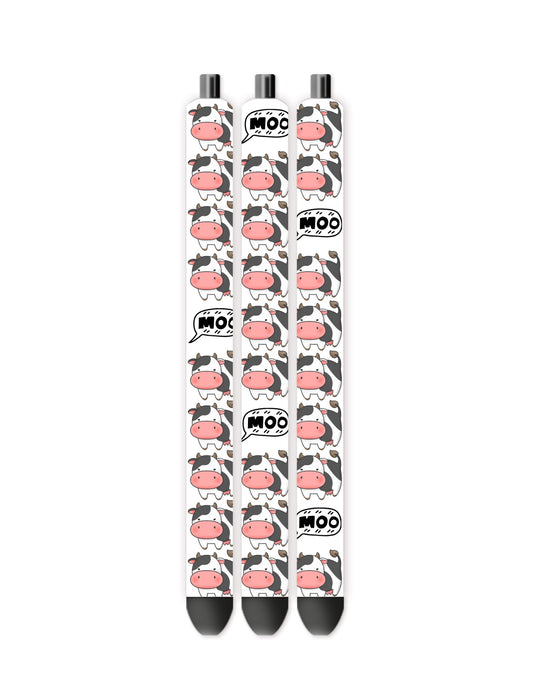 Cow "Moo" pen wrap