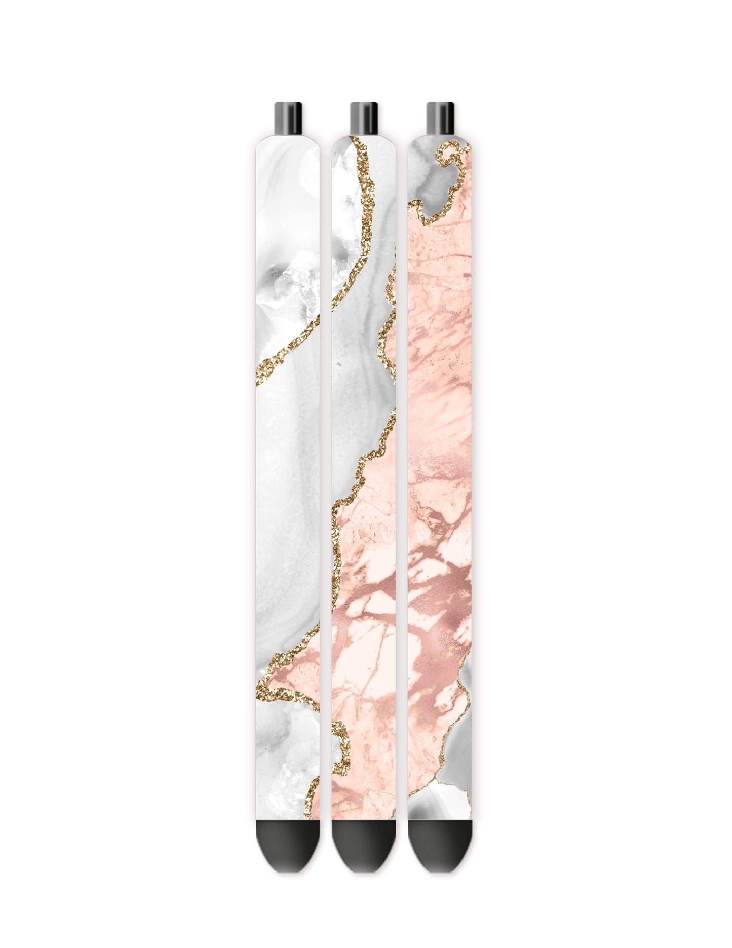 Pen wrap pink and gold